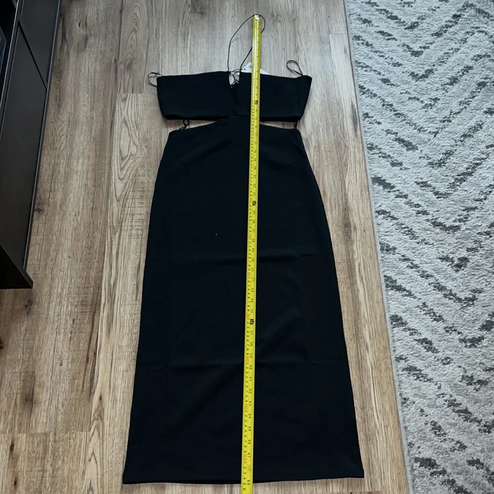 NEW! Zara Black Cutout Dress - Picture 7 of 10
